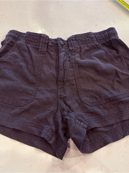 American Eagle Outfitters Pants - American Eagle Outfitters Women's Dark Grey Linen Safari Shorts